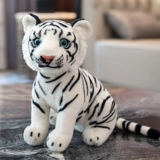 Реалистичная плюшевая кукла, игрушка, маленький талисман, тигр, талисман года, подарок на день рождения