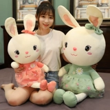 Милый плюшевый кролик, игрушка, тряпичная кукла, детская подушка, подарок на день рождения