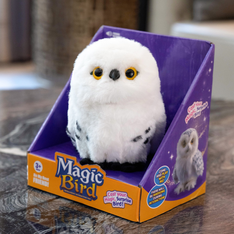 Internet-Famous Messenger Owl Interactive Smart Toy Standing Magic Bird Doll Gift for Girls and Children Internet-Famous Messenger Owl Interactive Smart Toy Standing Magic Bird Doll Gift for Girls and Children