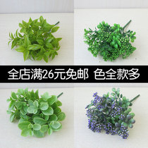 Simulation Bouquet Colored Fruit Fake Flowers Plant Decorative Fruit family Living room Swaying Pieces Plastic Table Flower Fence Flowers