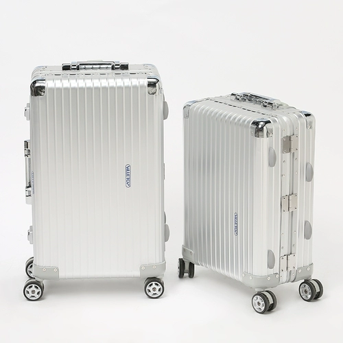 Чемодан, металлическая сумка, универсальная коробка подходит для мужчин и женщин, популярно в интернете, алюминиево-магниевый сплав