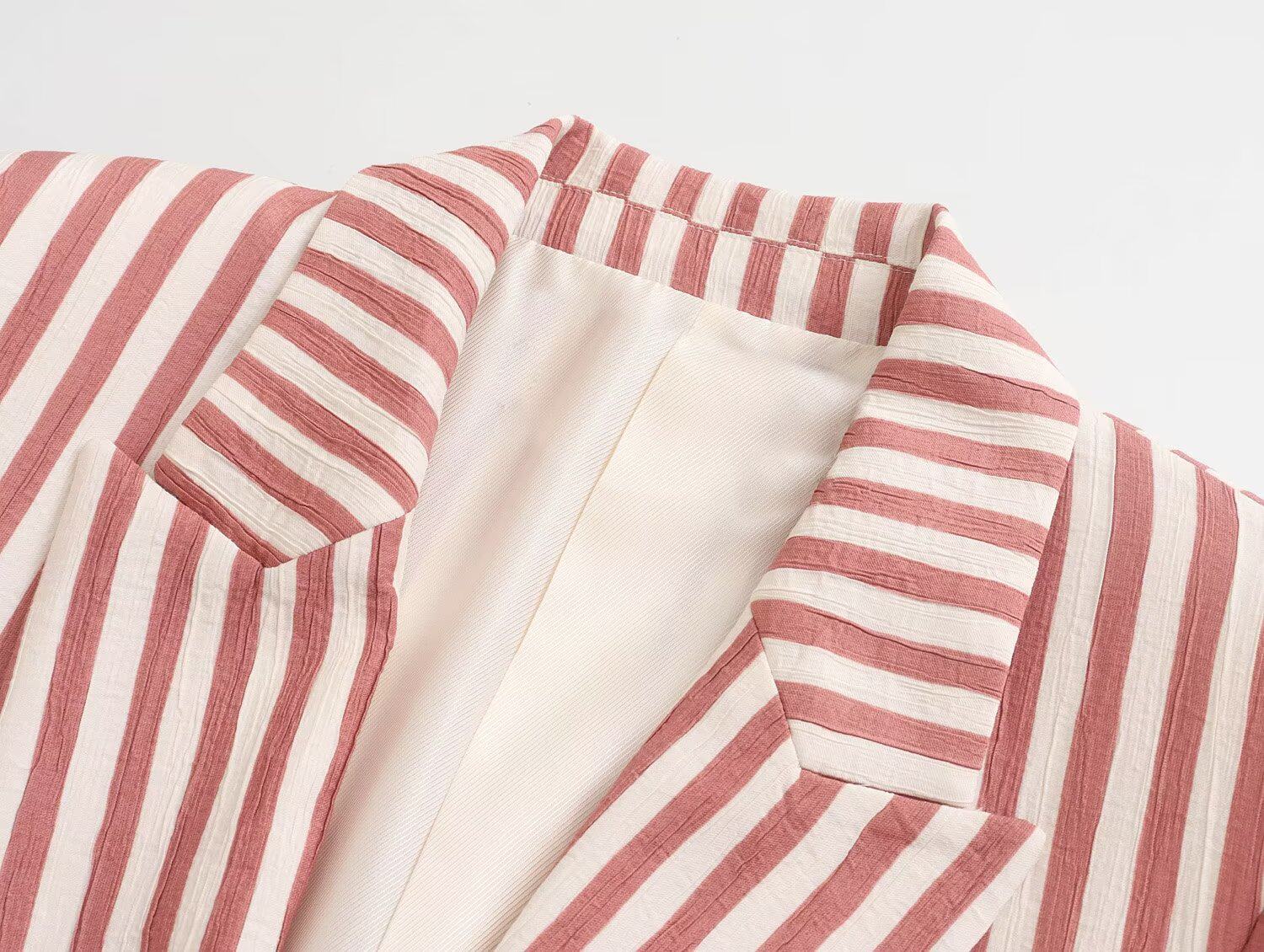 ZR европейско-американский манер ZA женщины французский мода случайный карман отделка западные зерна куртки 7560825 172 