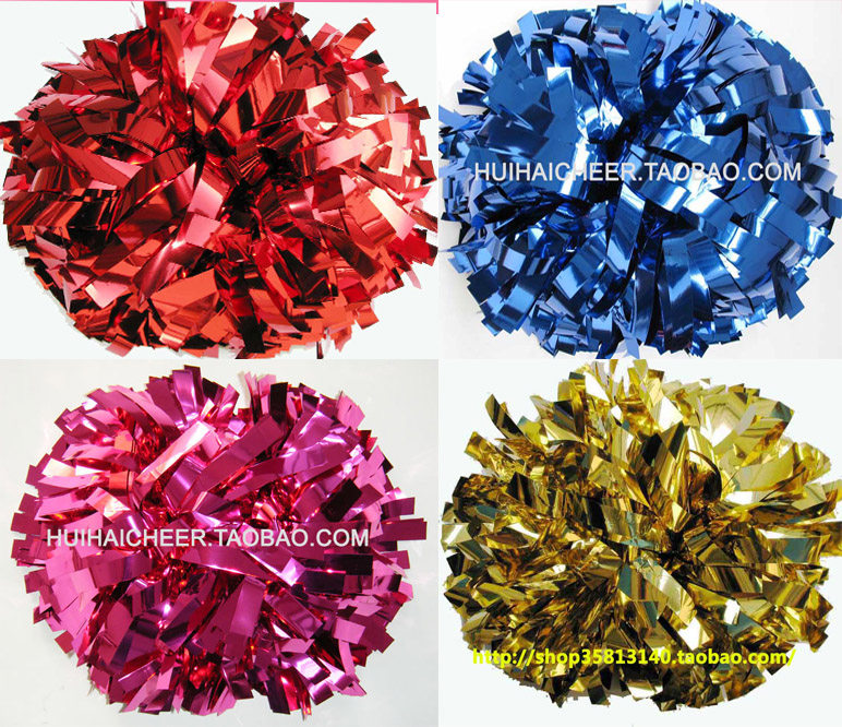 Metal monochrome cheerleading flower balls cheerleading balls cheering balls