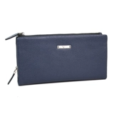 Septwolves, кожаный длинный бумажник с молнией, мужская маленькая сумка клатч, универсальный кошелек, воловья кожа, бизнес-версия