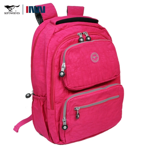 Septwolves, рюкзак для путешествий, модная вместительная и большая сумка для путешествий, ранец, для средней школы