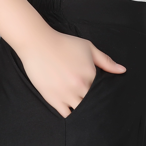 Тонкие штаны для матери, для среднего возраста, оверсайз, высокая талия