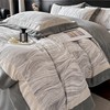 High-End Milk Velvet Four-Piece Bedding Set for Winter, Thickened and Warm, Double-Sided Flannel Duvet Cover, Winter Coral Velvet Bed Sheet
