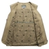 Bố mặc vest nam giản dị mùa hè nhiều túi cotton trung niên nam vest vest ngoài trời vest vai mỏng - Áo vest cotton áo khoác đông nam Áo vest cotton