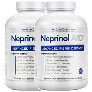 Neprinol AFD极酶300粒美国原装辅酶q10脑血栓梗塞心脑血管保健品