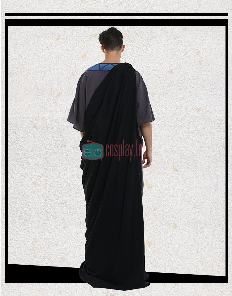 Disney Hercules Hades Gray Cosplay Costume