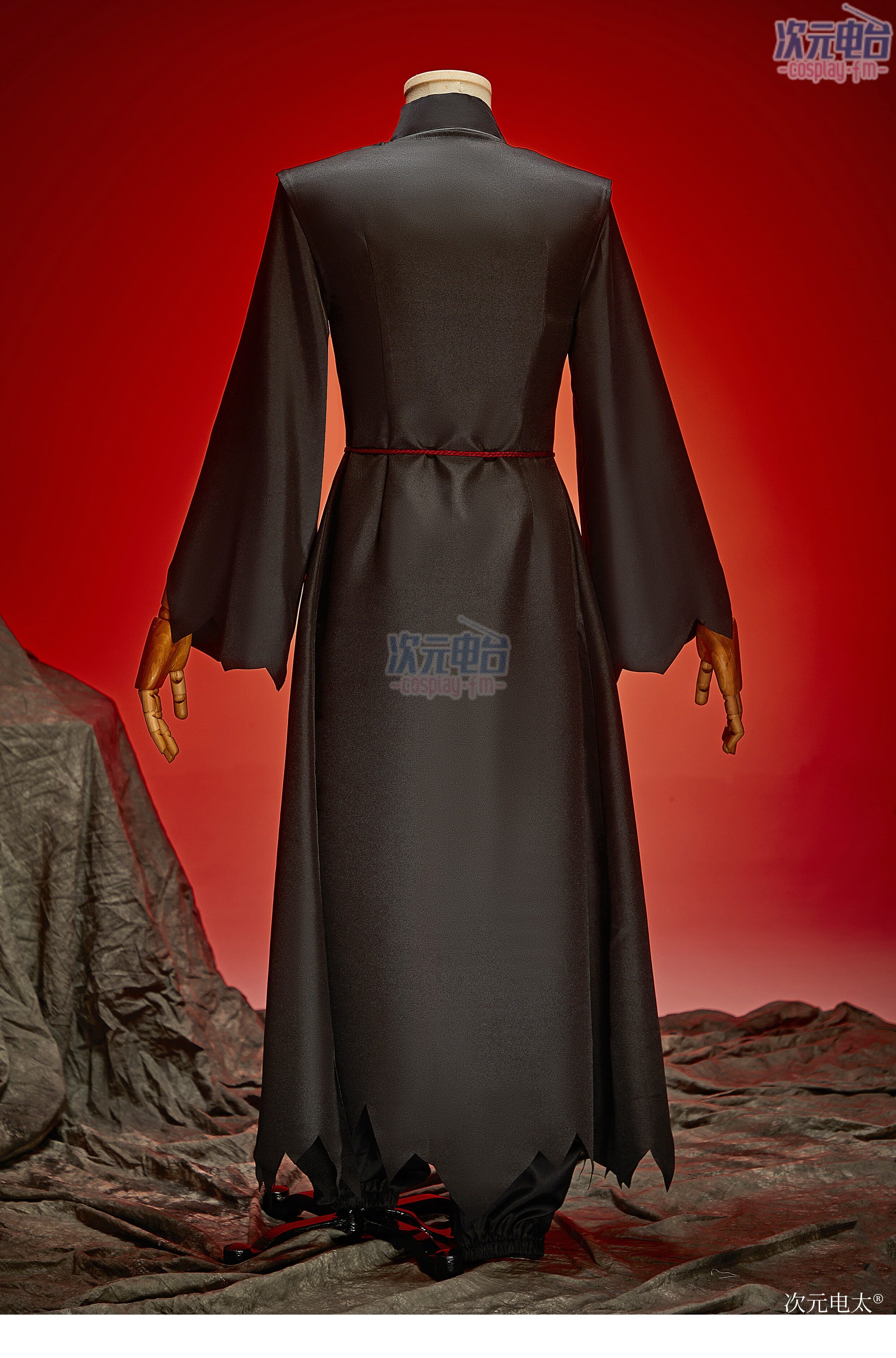 K-Pop Demon Hunters Saja Boys Black Cosplay Costume