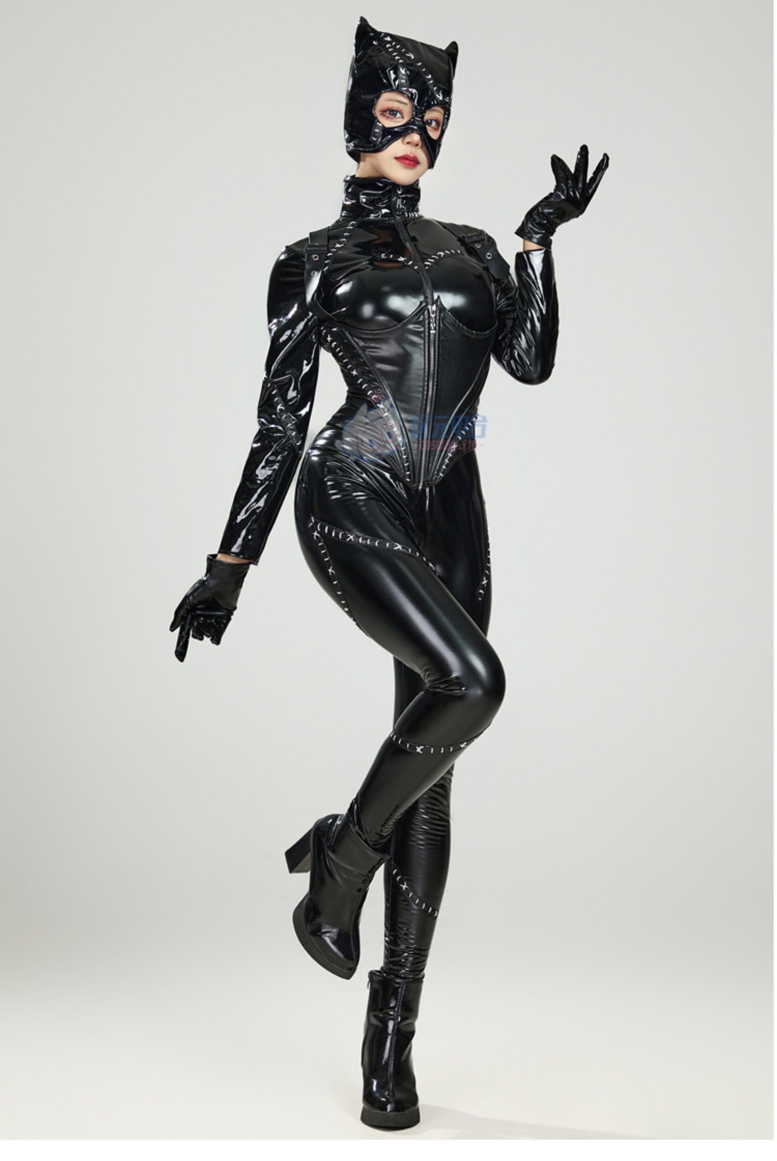 Batman Returns Catwoman Black Costume