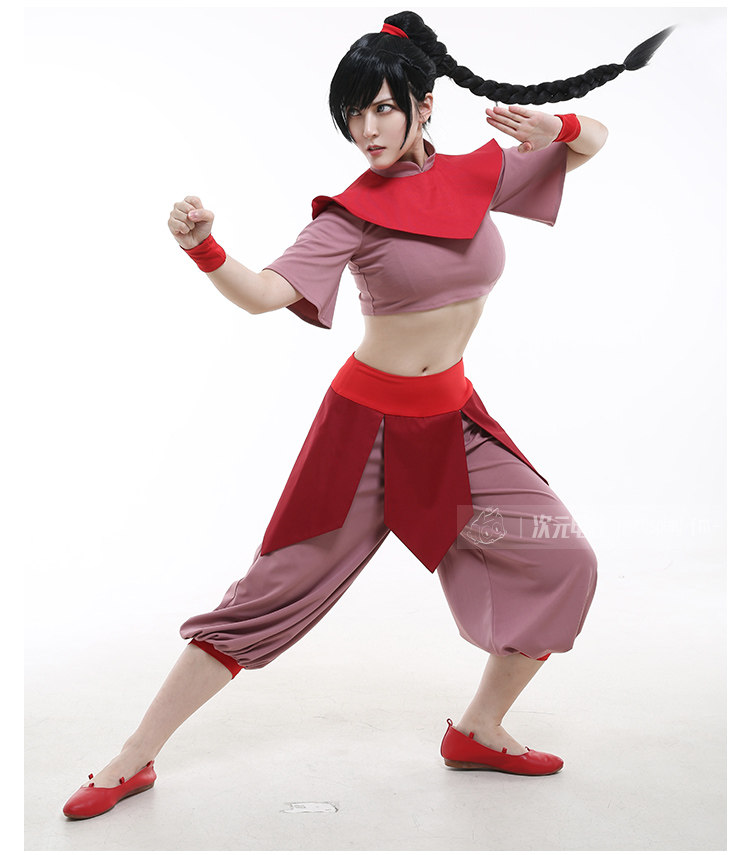 Avatar The Last Airbender Ty Lee Pink Cosplay Costume