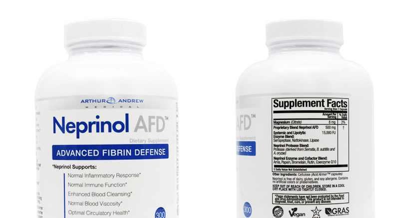 Mỹ chính hãng enzyme cực bắc Neprinol AFD + selenium đứng nhồi máu não sản phẩm chăm sóc sức khỏe tim mạch thông qua - Thức ăn bổ sung dinh dưỡng thực phẩm chức năng