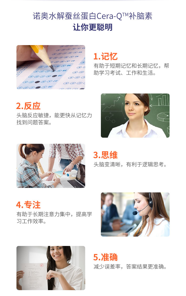 BÂY GIỜ Noo sản phẩm thực phẩm sức khỏe não học sinh tăng cường tập trung trí nhớ chú ý dinh dưỡng vàng người lớn - Thức ăn bổ sung dinh dưỡng tảo nhật