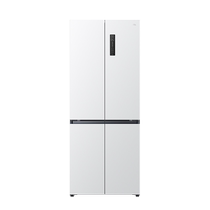 TCL 412 liter T7 ultra-thin flat-embedded cross-fold 58cm embedded bottom cooling small household refrigerator
