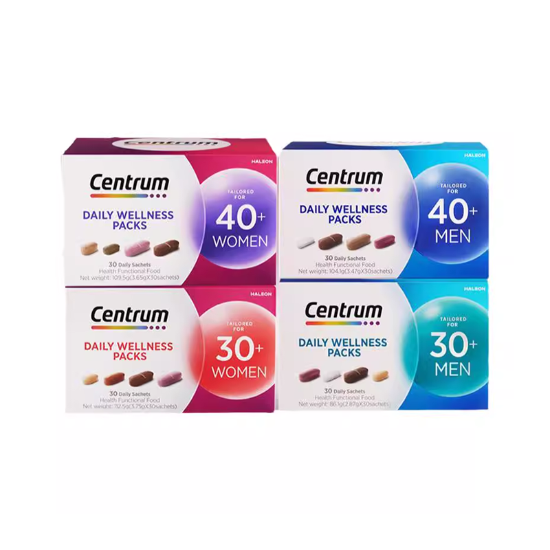 【预售加购】Centrum善存进阶营养包PRO男女复合维生素30岁旗舰店
