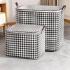 千鸟格加厚无纺布收纳袋2个