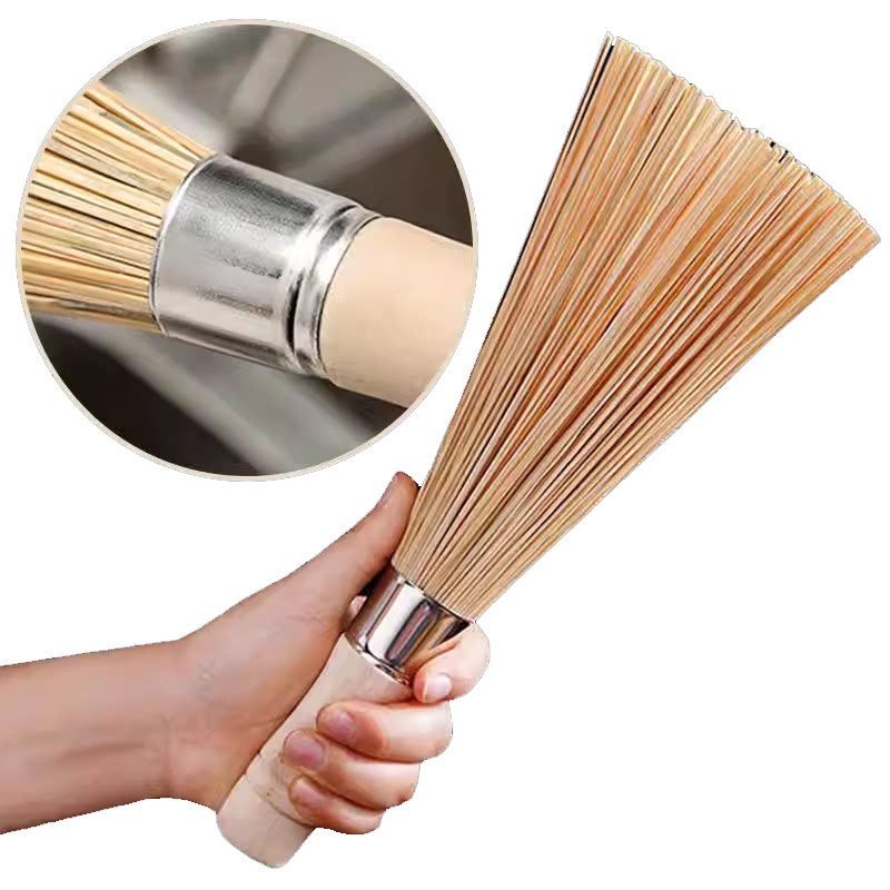 老式竹锅刷商用平口洗锅炊帚不粘锅专用