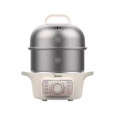 美的不锈钢煮蛋器预约定时