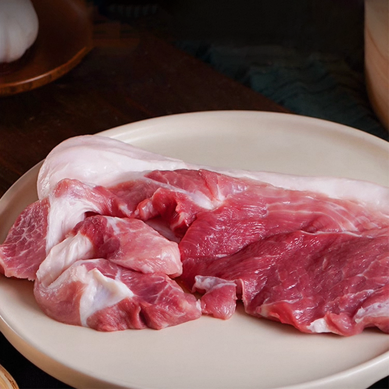 壹号土黑猪肉无抗梅花肉肋排