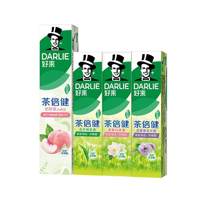 好来清新口气果味茶香牙膏