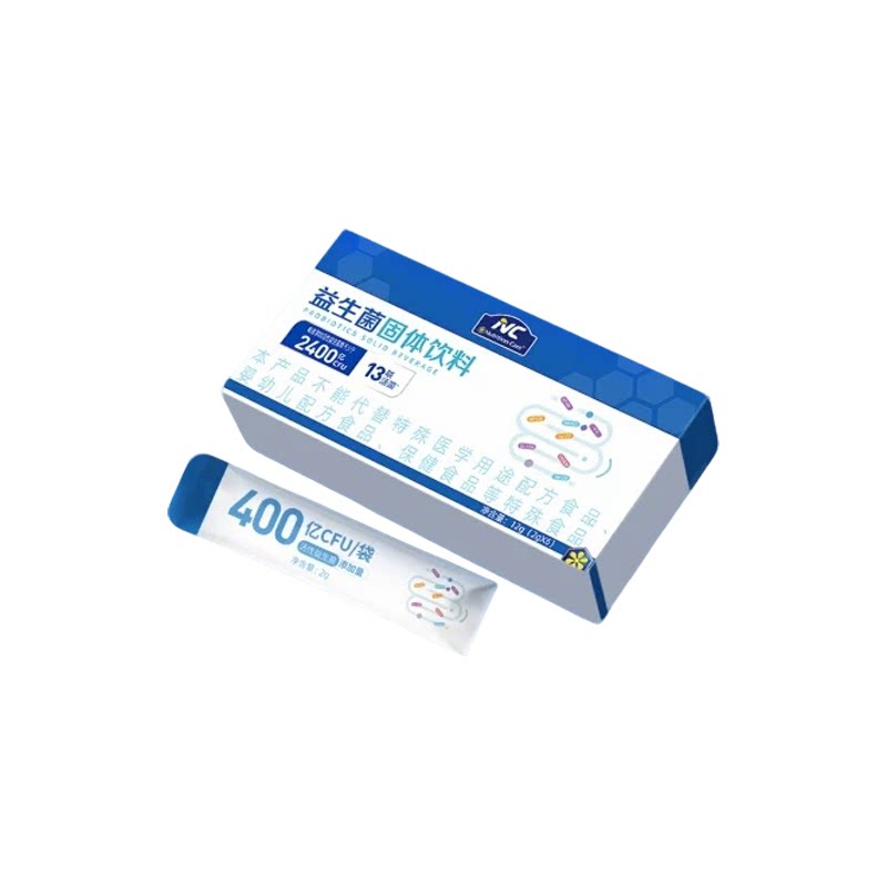 纽新宝NC益生菌400亿益生菌固体饮料益生菌13种菌株呵护肠道12g