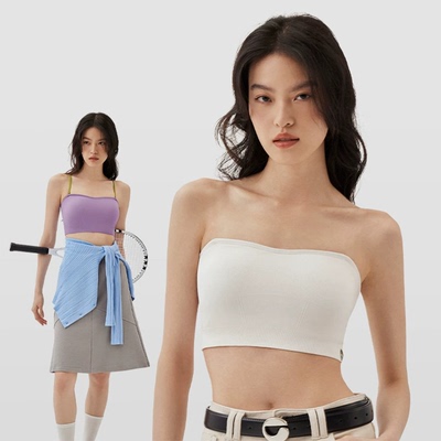 【半练】无肩带内衣女防滑隐形抹胸
