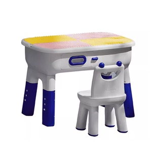 babycare儿童多功能积木桌子玩具