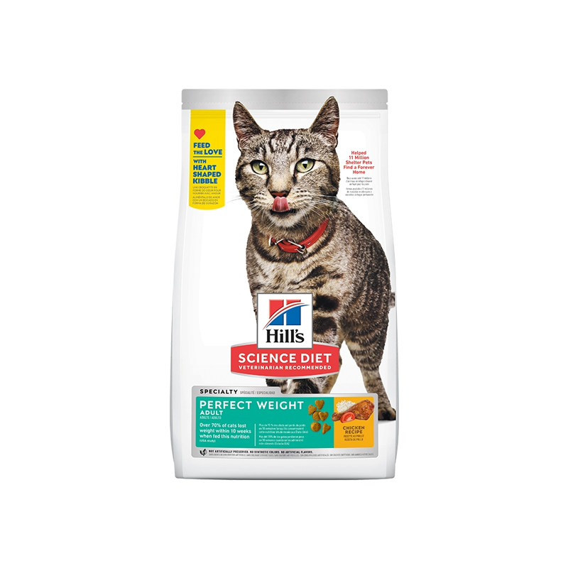 （体重）Hill's希尔思减肥猫粮低脂低卡成猫绝育肥猫希尔斯进口