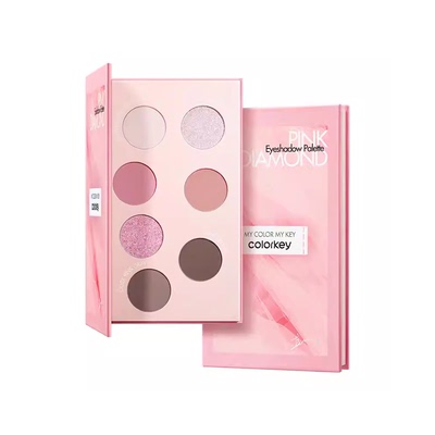 Colorkey珂拉琪粉钻七色眼影盘女正品彩妆盘哑光珠光