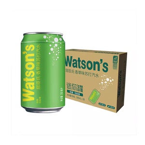 屈臣氏香草味苏打水迷你罐200ml*30罐