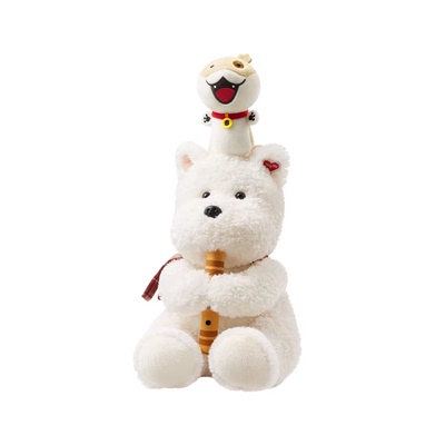 babycare西高地小狗蛇联名玩偶