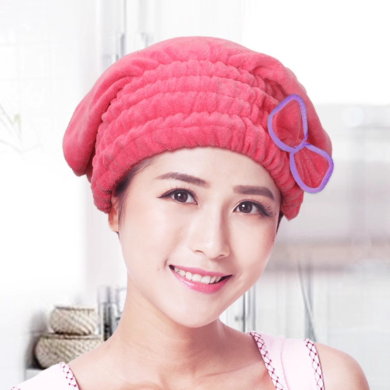 干发帽女2025吸水速干长发包头巾双层加厚速干帽擦头发速干毛巾女