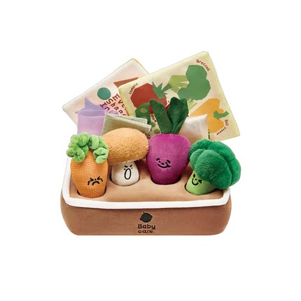 babycare毛绒玩偶拔萝卜过家家婴儿童玩具礼盒男女孩周岁生日礼物