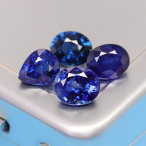 Natural Color Treasure Nude Stone Sri Lanka Royal Sapphire Jewellery Custom Studded Ring Pendant LBS06