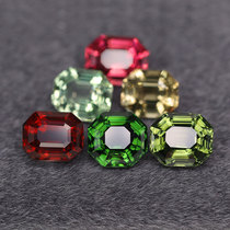 Natural colourful treasure Beatrix Asche 350 nude stone candy color retro small crowdsourced 18K gold custom ring pendant BX08