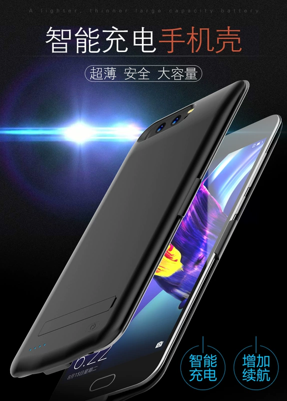 Huawei p9 / p10 8/9 vinh quang Clip 10 Pin sạc điện thoại di động Po vinh quang mate9 / mate10pro di động V10 ánh sáng / V9 không dây điện thoại vỏ nova2 s plus - Ngân hàng điện thoại di động