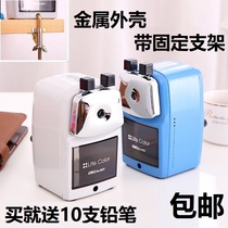 Del 0620 metal pencil sharpener for primary school children children with pen sharpener