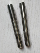 Carbon steel double head screw two-ended threaded rod stud bolt M12 thin rod