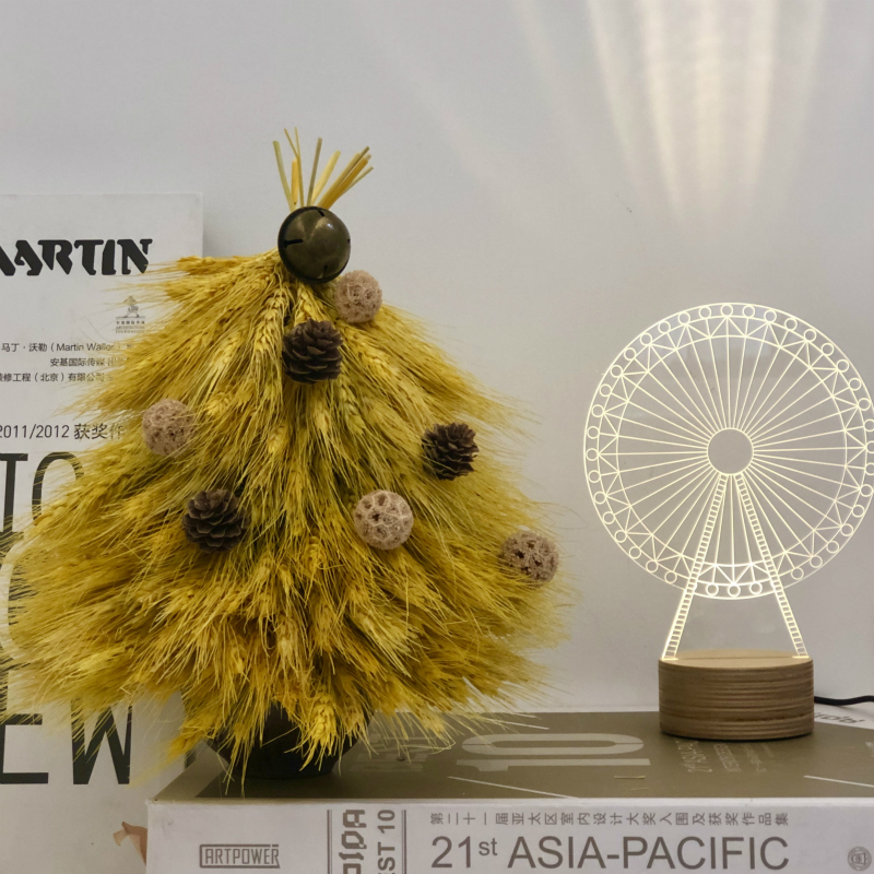 Israel Bulbing Decorative Table Lamp Cactus Ferris Wheel Teddy Night Light 3D Creative Atmosphere Lamp