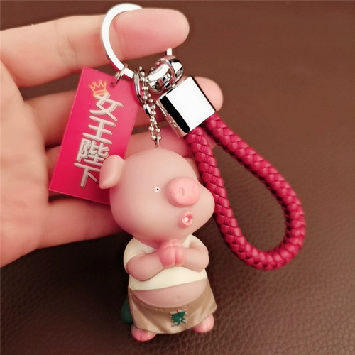Брелок, кукла, ключи от машины, подвеска, издает звуки, на удачу, свинья
