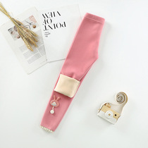 Fall Girl Beats Bottom Pants Plus Suede Thickening Woman Bao Warm Long Pants Integrated Suede Pants Small And Medium Girl Outwear Children Pants