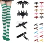 Đường phố chụp đêm hộp đêm garter chân hiệu suất trong ống vớ rock anime nữ sinh viên cosplay chân nhẫn vòng đùi dây nịt bít tất kẹp khóa đồng phục