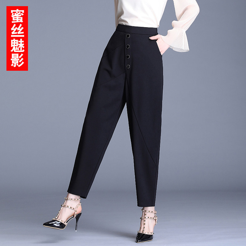 Middle Aged Women Dress Foreign Pie Middle-aged Moms Dress Pants 2022 Summer Dress New Harun Pants Seniors Summer Pants