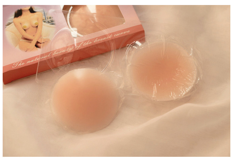Mùa hè silicone núm vú chống sương điểm núm vú vô hình liền mạch chống va chạm ngực ngực pad đồ lót nữ