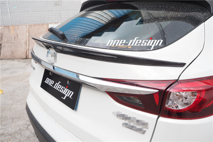 Suitable for MazdaCX4 retrofit CX-4 modified one-design mid-wing carbon fiber mid-tail