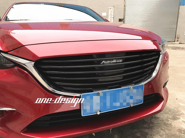 Apply 17-18 Ateds retrofit AE Ghost Mask ATENZA Reform No Mesh Carbon Fiber Tank Hood