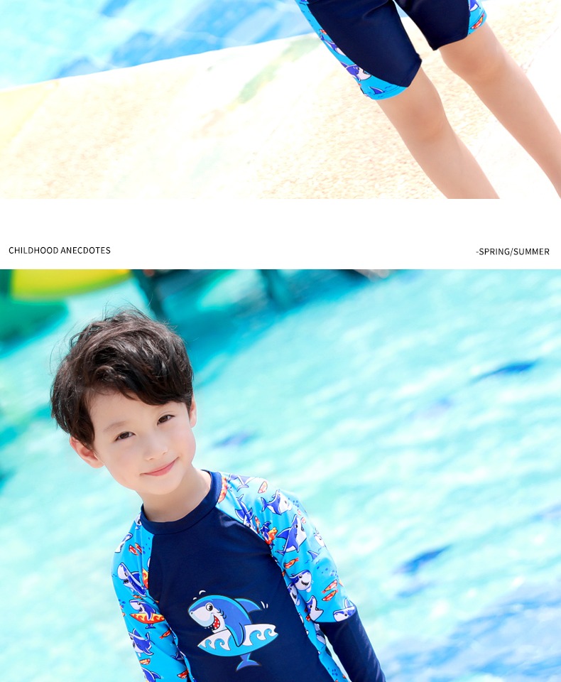 Youyou Children Đồ bơi cho bé trai Chia bé Lớn Trẻ nhỏ Trẻ sơ sinh Học sinh Đồ bơi Bộ đồ bơi - Bộ đồ bơi của Kid đồ bơi trẻ em xuất khẩu