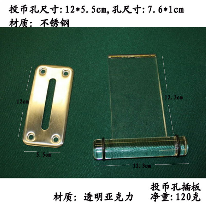 (idle) Case Tip box Coin Hole Plug Table Accessories Poker Table Coin Poker Porkpok Porkhole Pocket Table